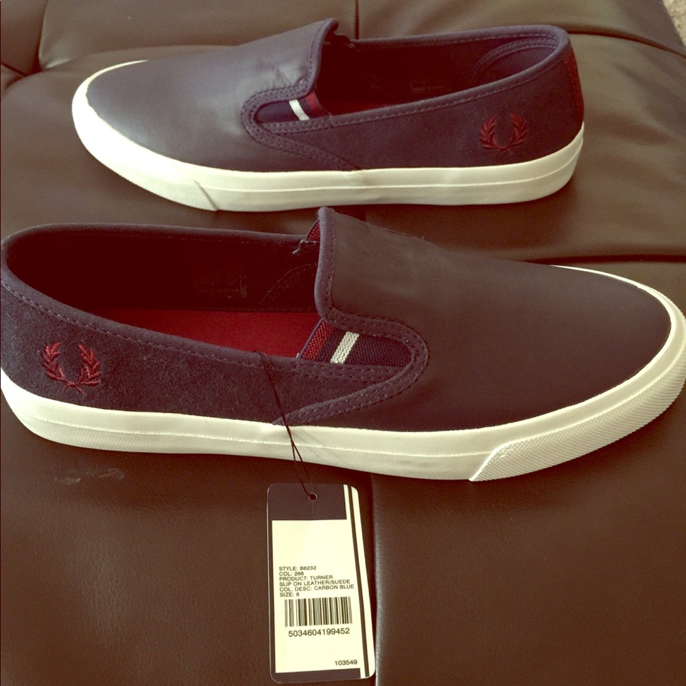 Fred Perry Men’s Turner Slip-on Sneaker